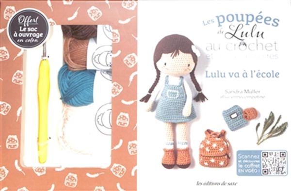 Coffret les poupées de Lulu au crochet et ses accessoires