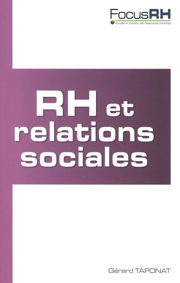 RH et relations sociales