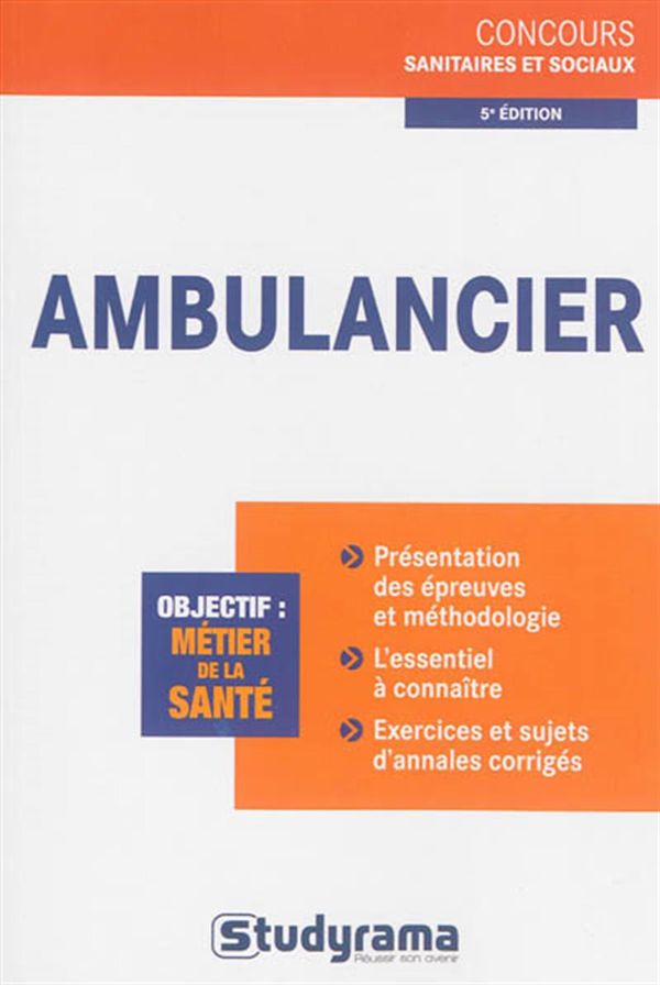 Ambulancier 5e édi