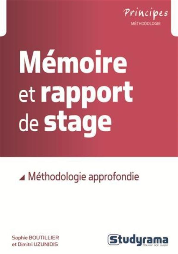 Mémoire et rapport de stage N.E.