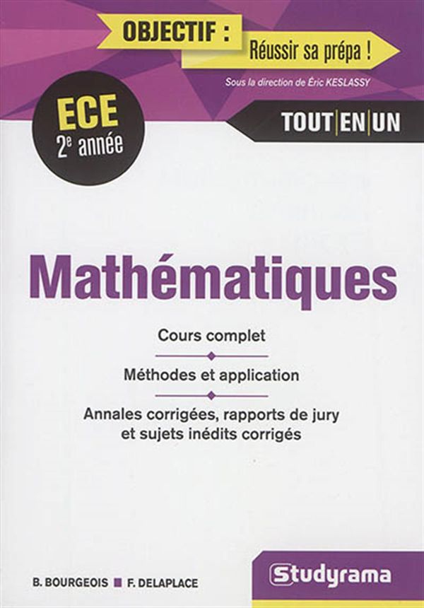 Mathématiques 2e année ECE