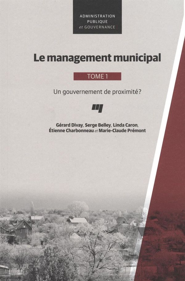 Le management municipal 01 : Un gouvernement de proximité ?