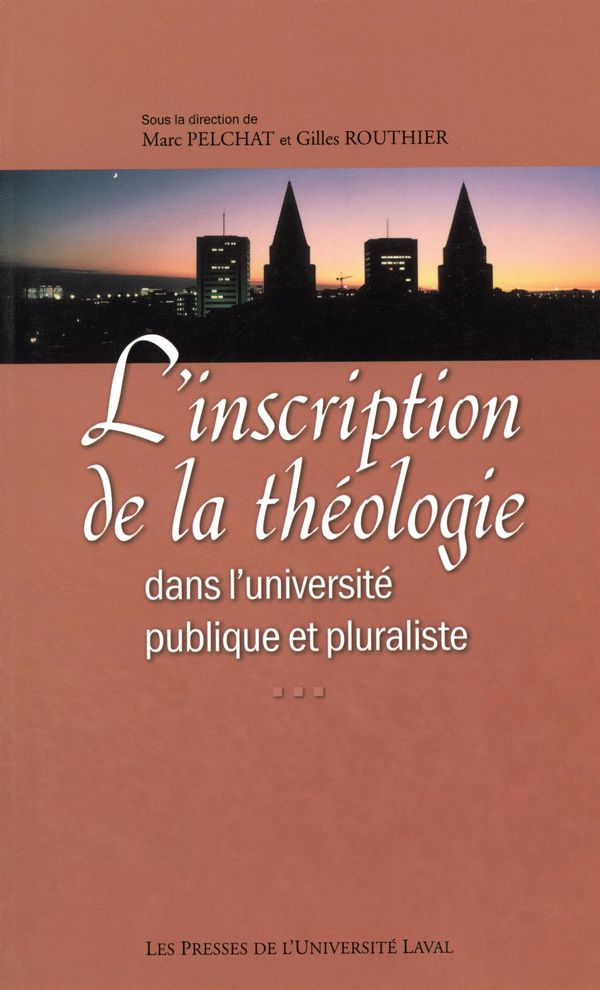 Inscription de la théologie