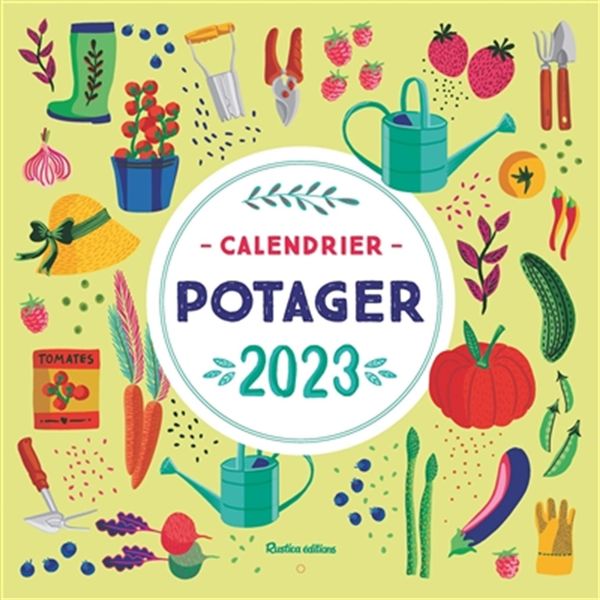 Calendrier mural Potager 2023