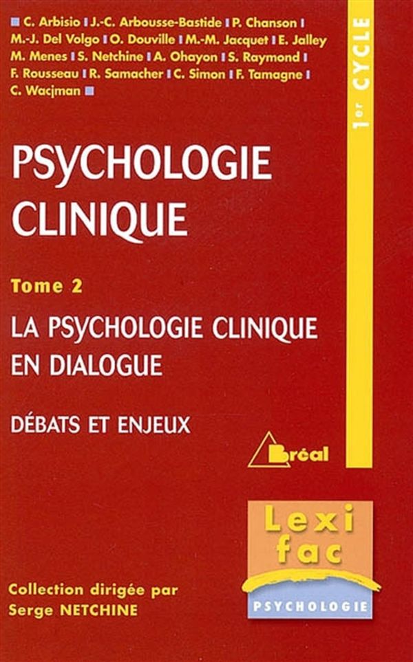 Psycho clinique 2 - Lexifac