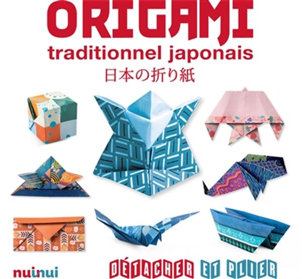 Origami traditionnel japonais - Détacher et plier