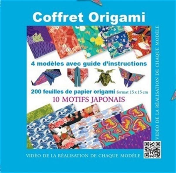 Coffret origami - 10 motifs japonais