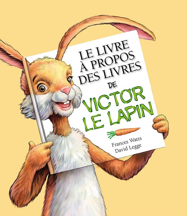 Le livre à propos des livres de Victor le lapin