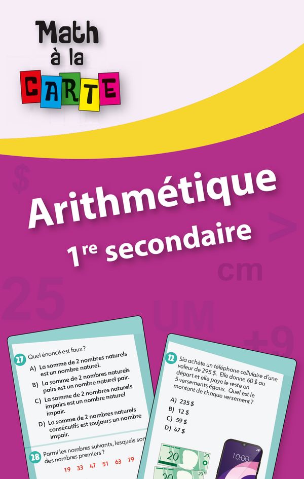 Arithmétique - 1re secondaire