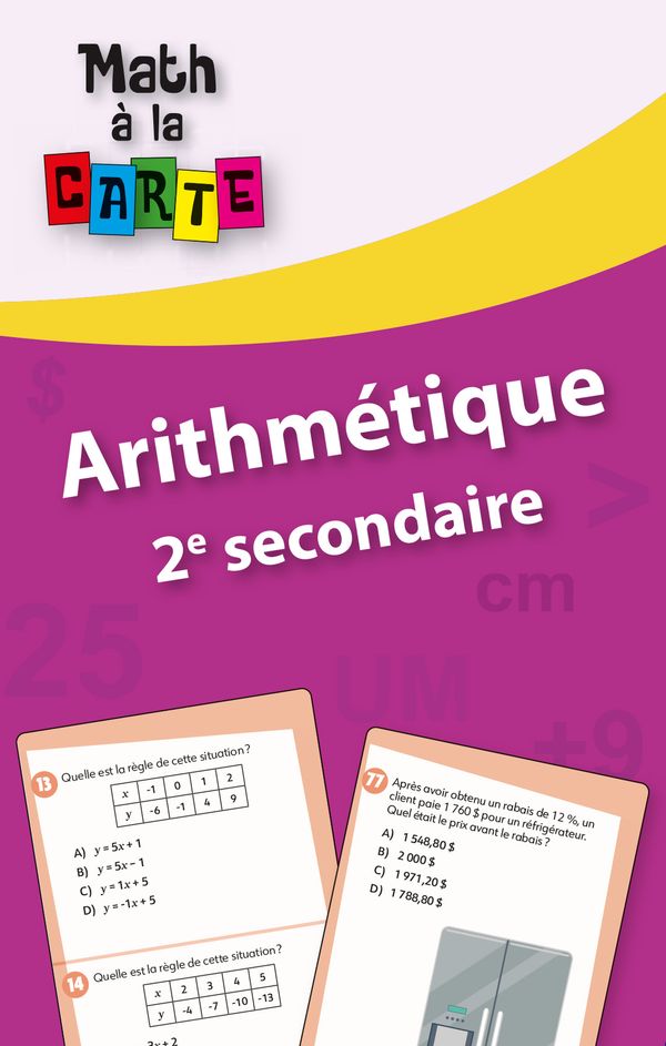 Arithmétique - 2e secondaire