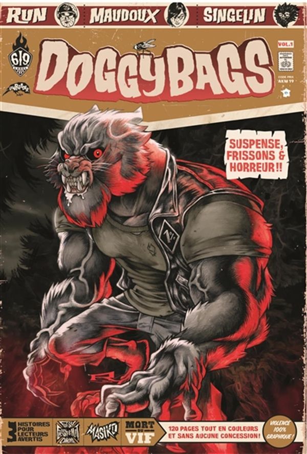 Doggybags 01 édi spéciale 15 ans - 3 histoires par Run, Maudoux & Singelin