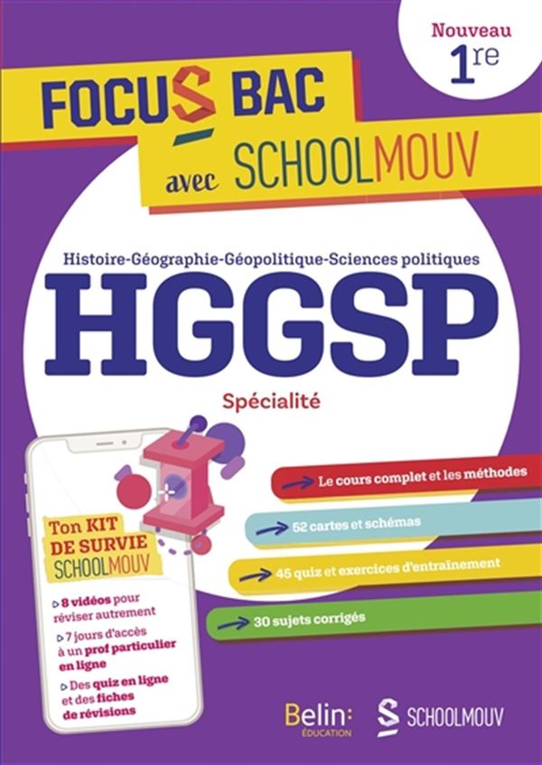 HGGSP spécialité 1re - Avec SchoolMouv